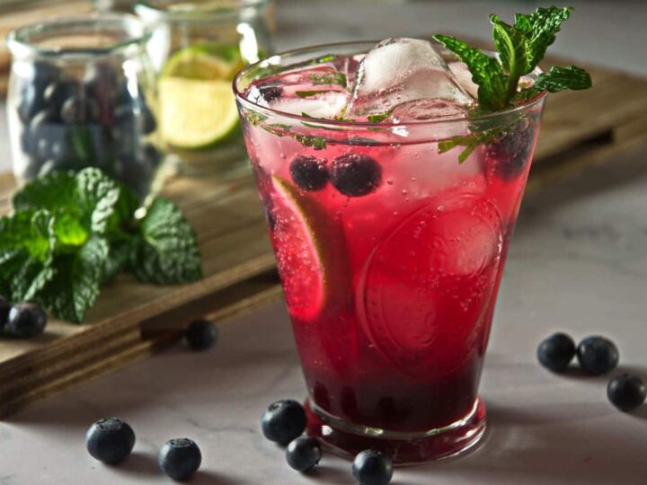 Image for Blueberry Mojito Mocktail
