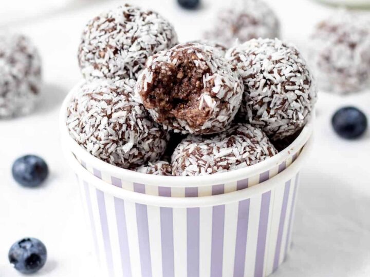 Image for Blueberry Bliss Balls - Healthy Kids Recipes