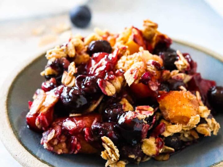 Image for Blueberry Peach Crisp (Gluten-Free!)