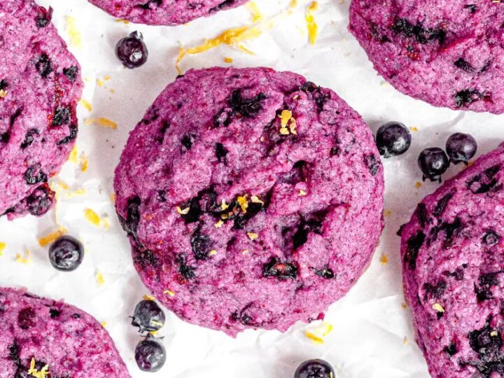 Image for Gluten-Free Blueberry Lemon Cookies (Vegan)