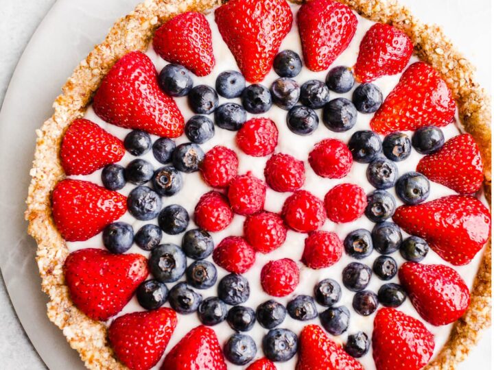 Image for No-Bake Vegan Fruit Tart
